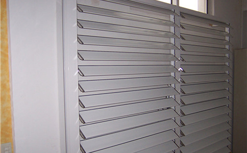 铝合金百叶窗规格及安装方法
