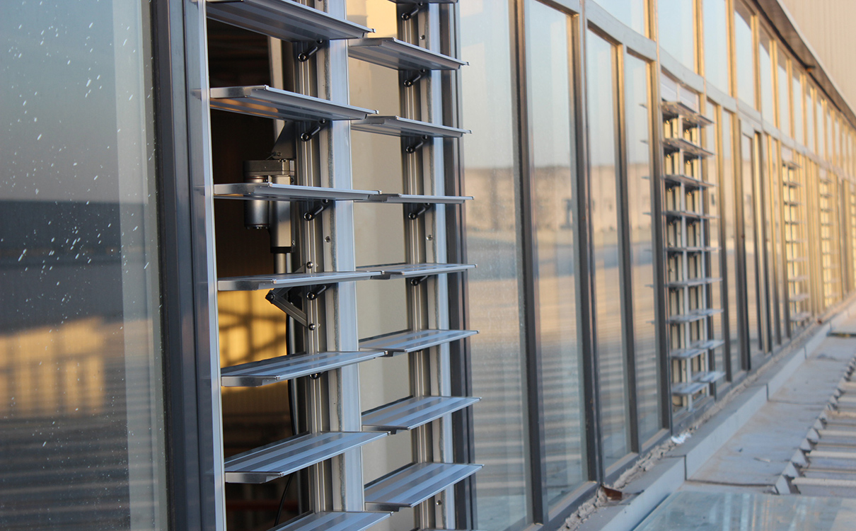 铝合金百叶窗的四种安装方式